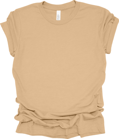 Adult Blank T-Shirt: Bella Canvas Jersey