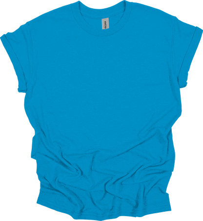 Adult Blank T-Shirt: Gildan Dry Blend