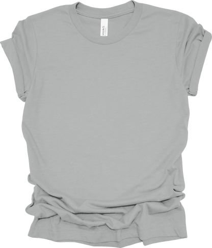 Adult Blank T-Shirt: Bella Canvas Jersey