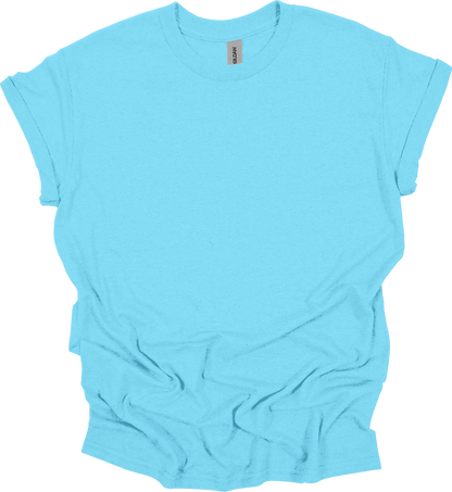 Adult Blank T-Shirt: Gildan Dry Blend