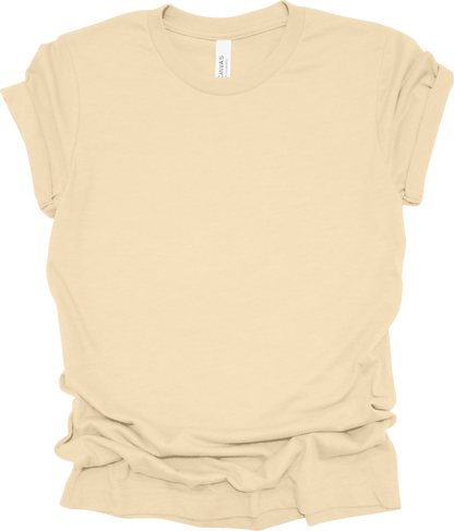 Adult Blank T-Shirt: Bella Canvas Jersey
