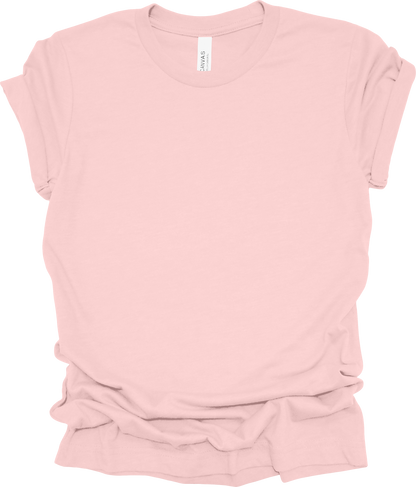 Adult Blank T-Shirt: Bella Canvas Jersey