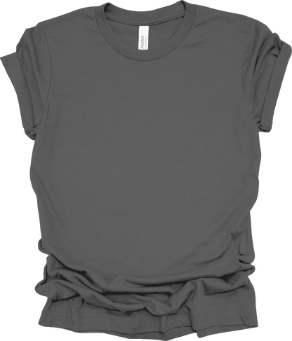 Adult Blank T-Shirt: Bella Canvas CVC Mid Weight Heathers
