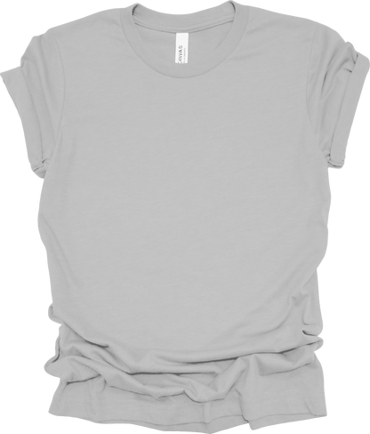 Adult Blank T-Shirt: Bella Canvas Jersey