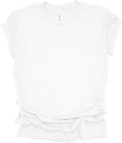 Adult Blank T-Shirt: Bella Canvas CVC Mid Weight Heathers