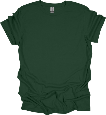 Adult Blank T-Shirt: Gildan Dry Blend