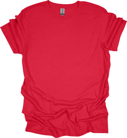 Adult Blank T-Shirt: Gildan Dry Blend
