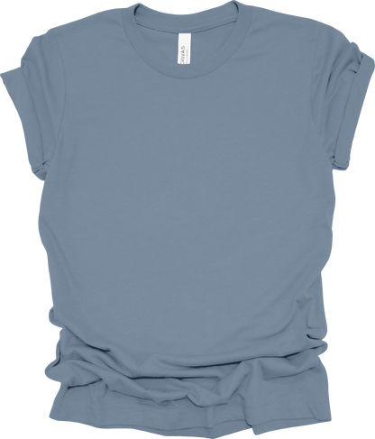 Adult Blank T-Shirt: Bella Canvas Jersey