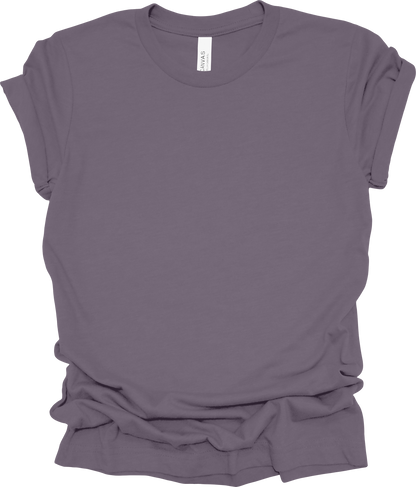 Adult Blank T-Shirt: Bella Canvas Jersey