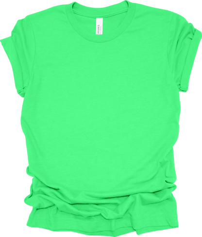 Adult Blank T-Shirt: Bella Canvas Jersey