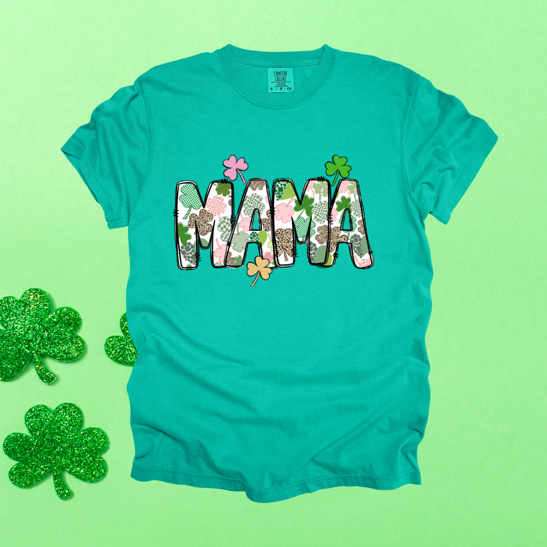 Colorful St. Patricks Mama Design