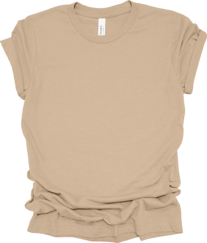 Adult Blank T-Shirt: Bella Canvas Jersey