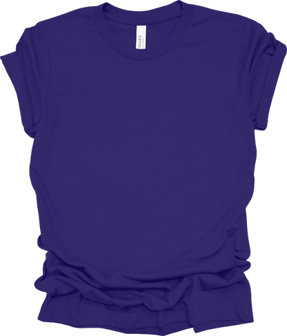 Adult Blank T-Shirt: Bella Canvas Jersey