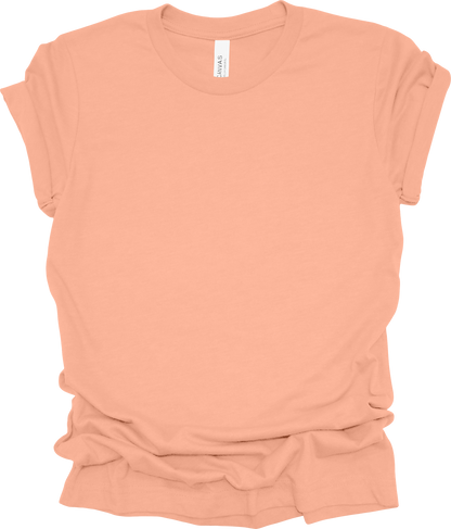 Adult Blank T-Shirt: Bella Canvas Jersey