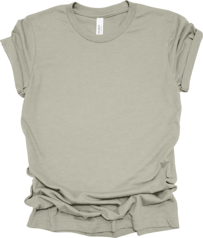 Adult Blank T-Shirt: Bella Canvas Jersey