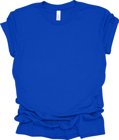 Adult Blank T-Shirt: Bella Canvas Jersey