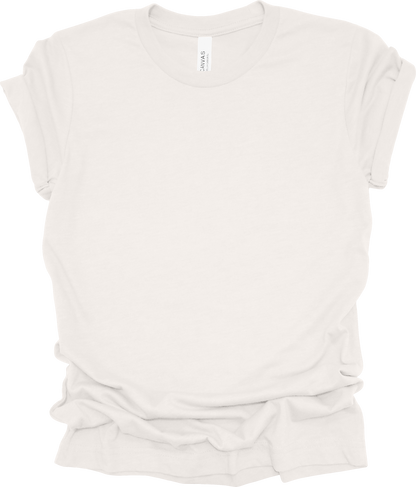 Adult Blank T-Shirt: Bella Canvas Jersey