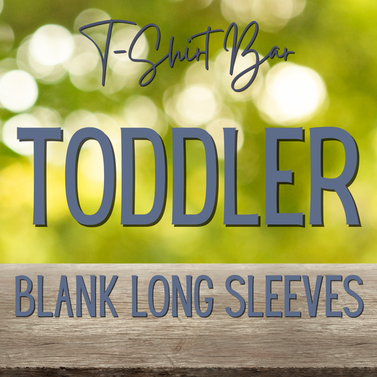 Toddler Blank Long Sleeve