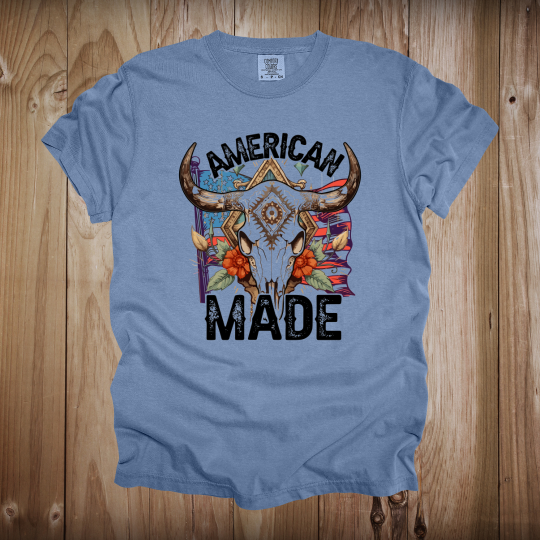 American Made Skull Design
