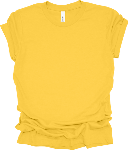 Adult Blank T-Shirt: Bella Canvas Jersey