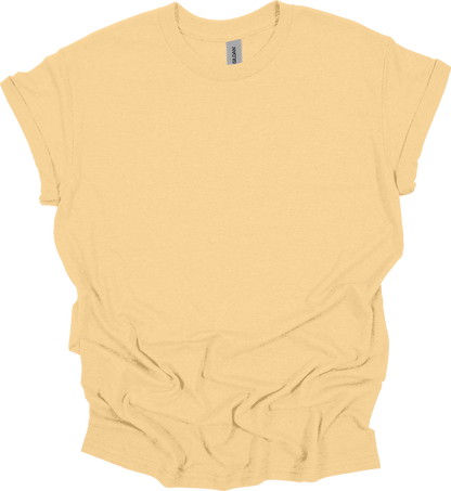 Adult Blank T-Shirt: Gildan Dry Blend